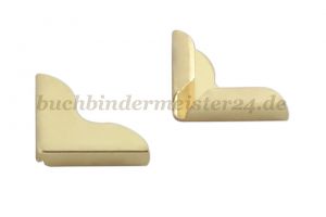 Buchecken, passiviert<br>25 mm Schenkellänge<br>4,5 mm Fassung