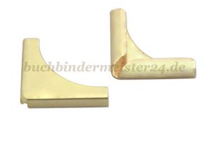 Buchecken, passiviert<br>14 mm Schenkellänge<br>3,5 mm Fassung