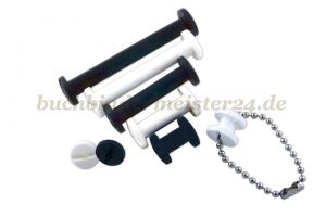 Kollektions-Buchschrauben<br>3,5mm Fassung<br>schwarz