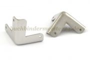 Koffer-Schutzecken<br>vernickelt<br>24 x 24 x 24 mm