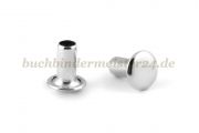 Maschinen-Nieten<br>vernickelt<br>4 X 10 X 8 mm