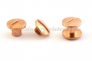 Buchschrauben<br>8 mm Fassung<br>verkupfert