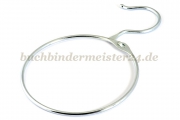 Warenringe mit Schnellverschluss<br>und Haken<br>120 mm Durchm.