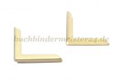 Buchecken, passiviert<br>22 mm Schenkellänge<br>2 mm Fassung