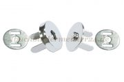 Magnetverschlüsse<br>4-teilig<br>12 mm Durchmesser vernickelt